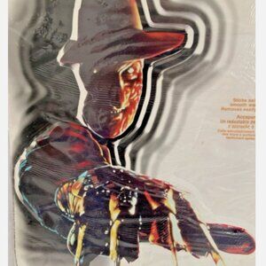 Rubie’s A Nightmare On Elm Street Wall Grabber Vinyl Decal Halloween Decor New